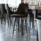 Flash Furniture BK 30" LeatherSoft Stools with Chrome Accents, 2PK SY-807-30-BK-GG - alternate 1